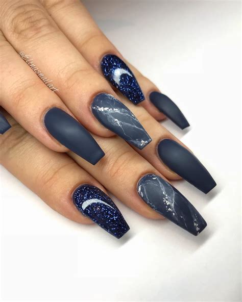 acrylic nails coffin matte|popular coffin nail designs.